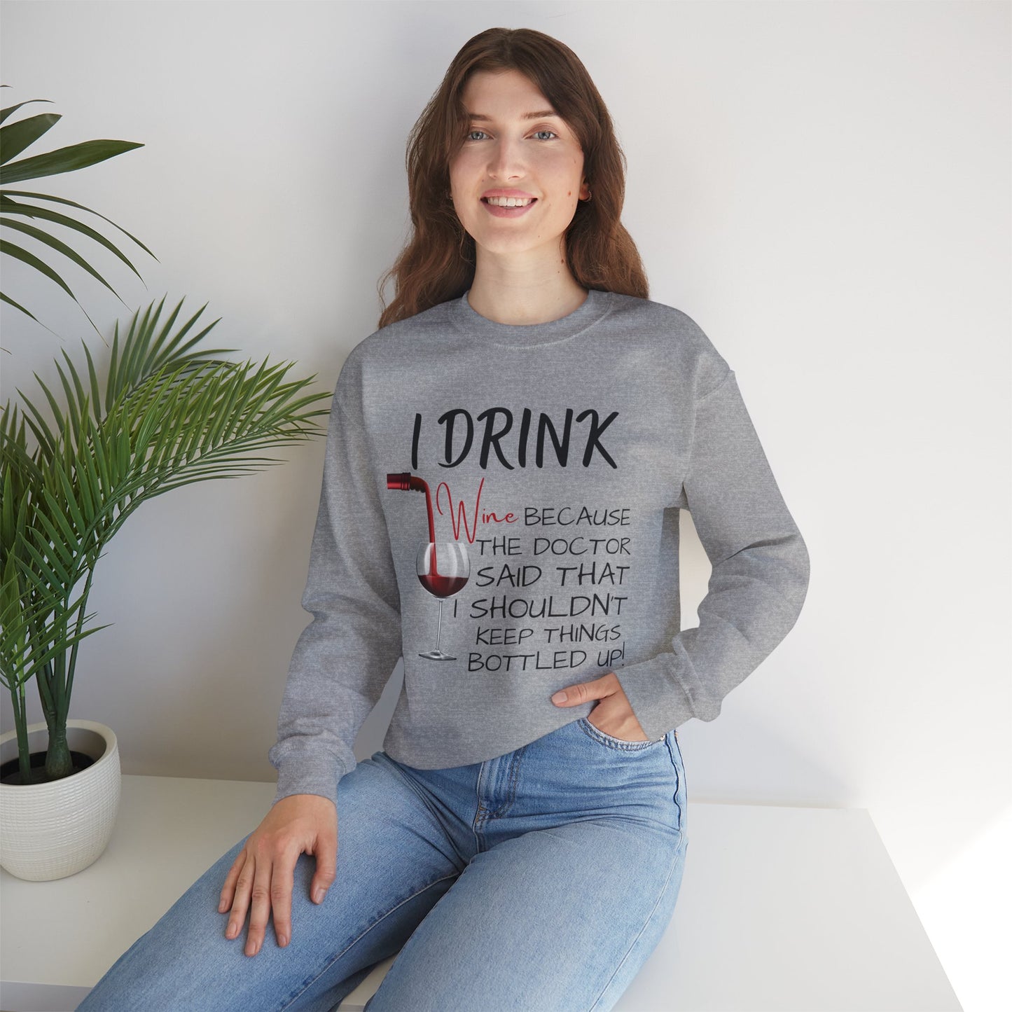 To My Wife | Unisex Heavy Blend™ Crewneck Sweatshirt