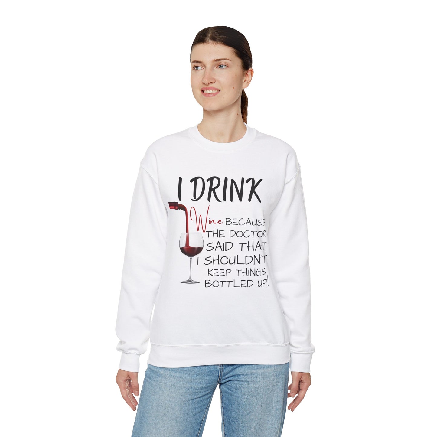 To My Wife | Unisex Heavy Blend™ Crewneck Sweatshirt