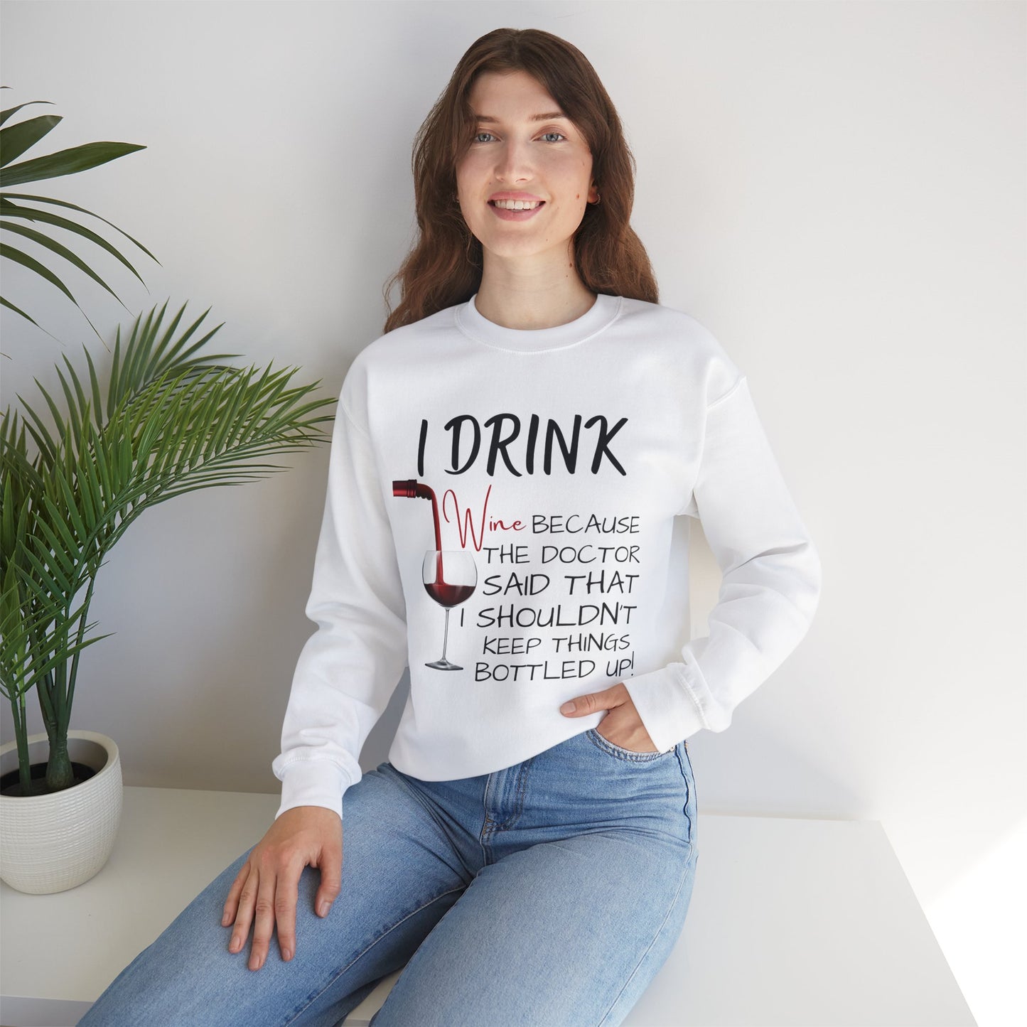 To My Wife | Unisex Heavy Blend™ Crewneck Sweatshirt