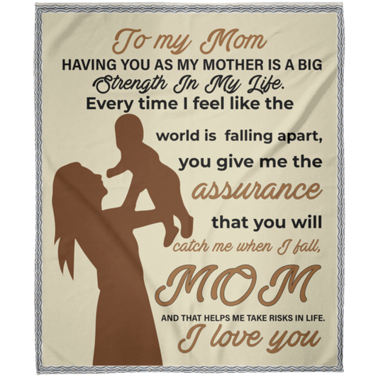 To My Mom | FLM Arctic Fleece Blanket 50x60